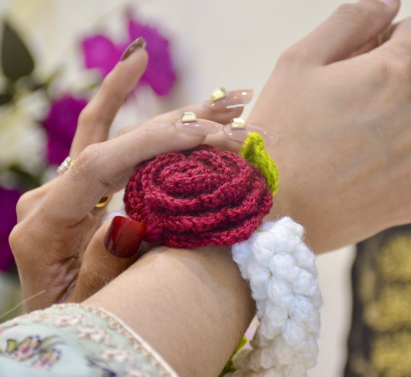 Crochet Gajra