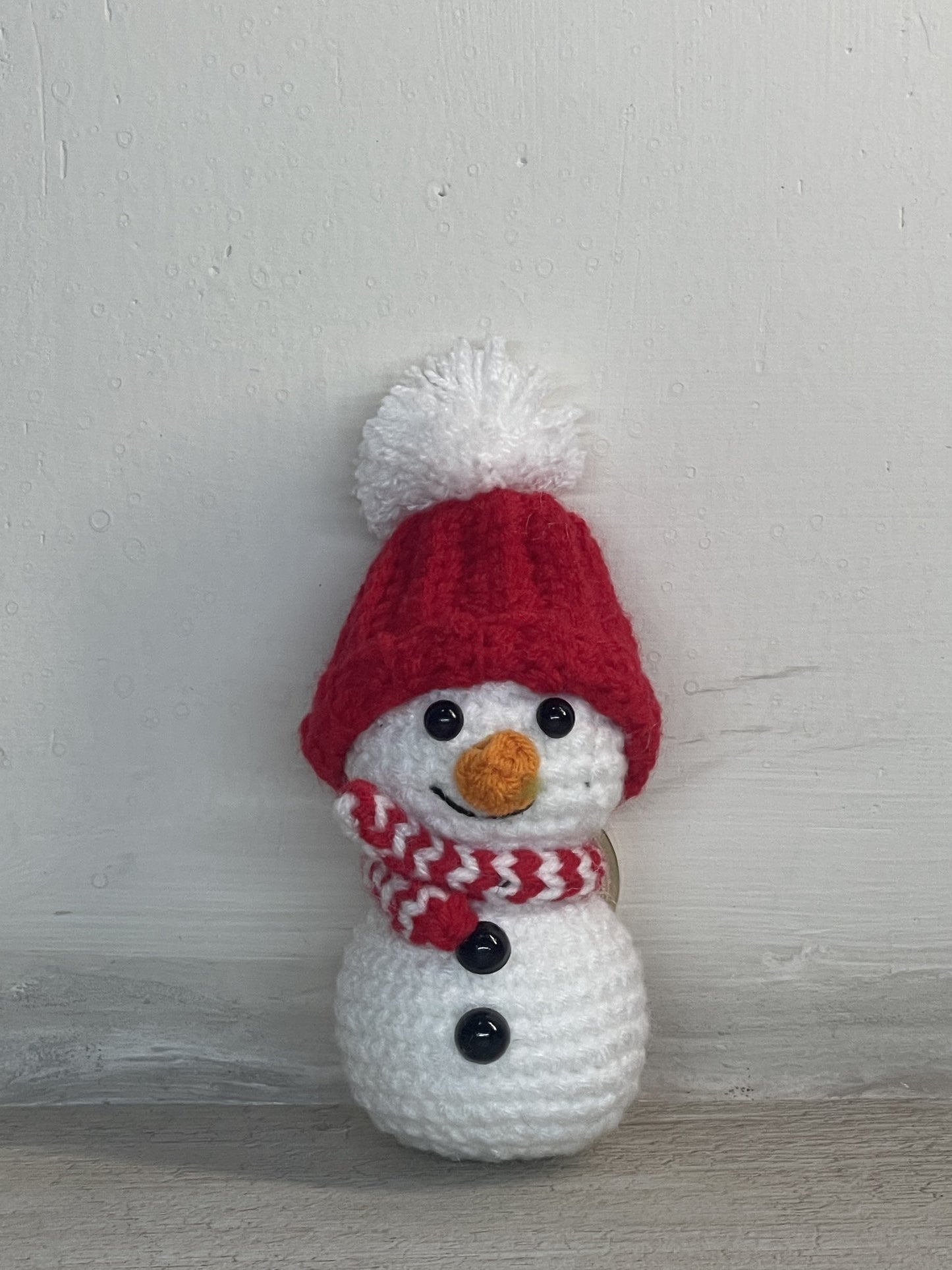 crochet snowman
