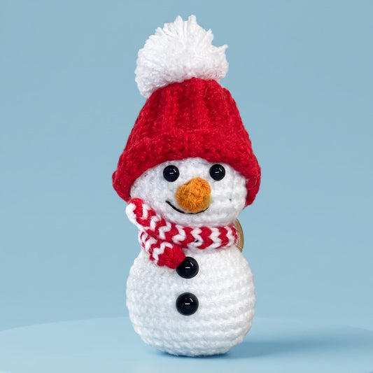 crochet snowman