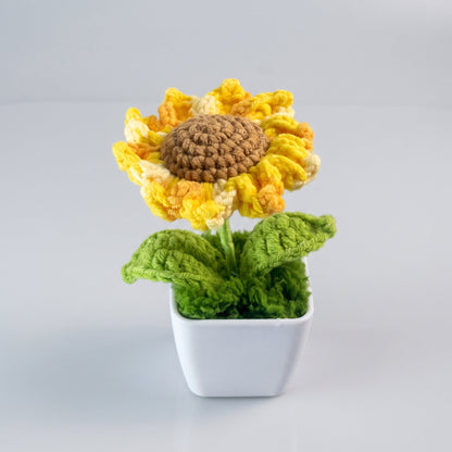 sunflower pot