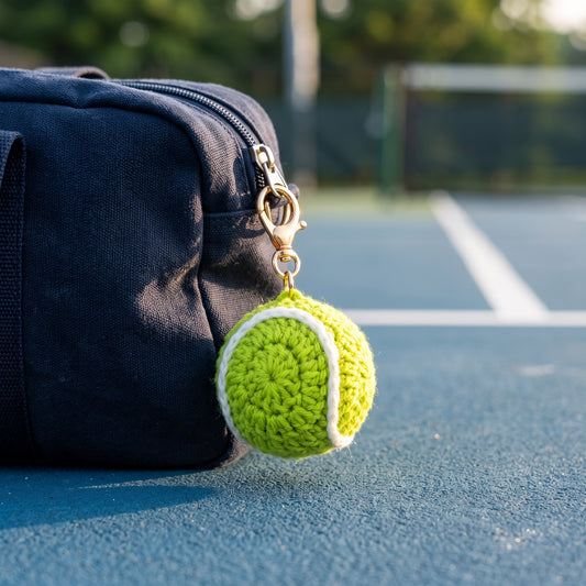 Tennis ball crochet