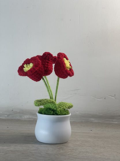 Little Yarn Tulips
