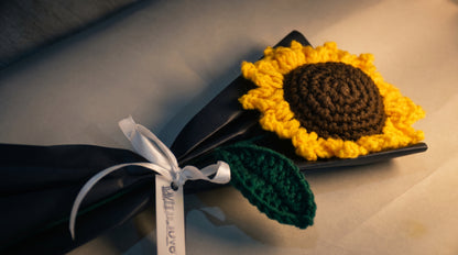 crochet sunflower