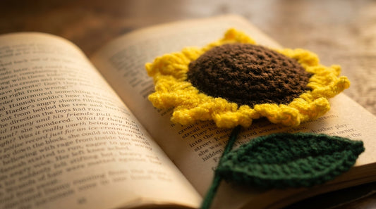 crochet sunflower